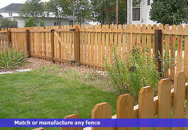 Wood Fencing project by All4Fencing